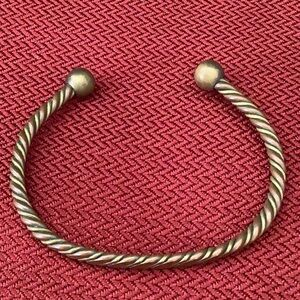 Coppercare cable cuff bracelet made in UK beautiful accent piece